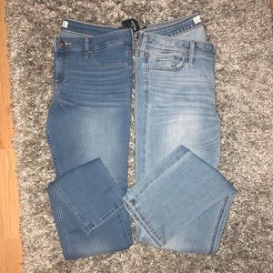 NWT 2 pairs Hollister Jeans